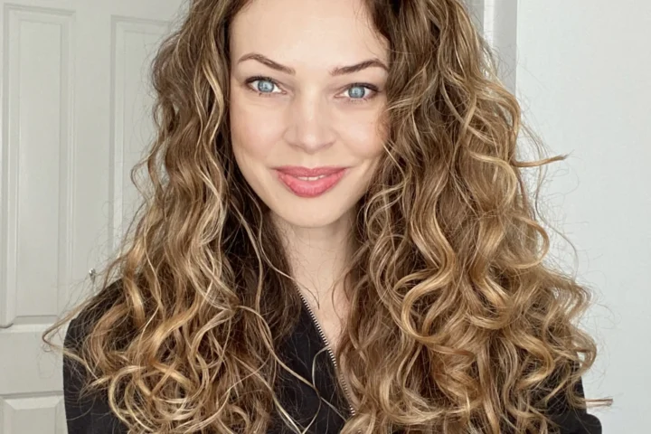 Cheveux ondulés