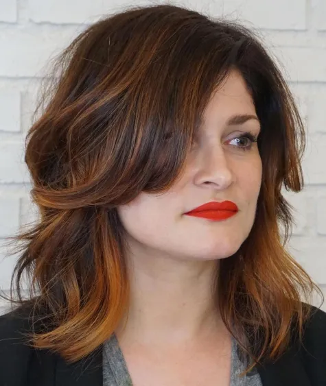 coupe de cheveux Visage carré
