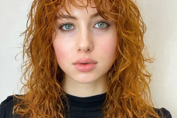 cheveux Le effet mouillé